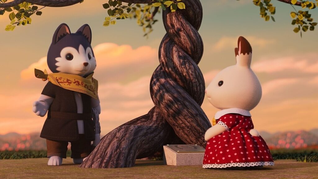 Rozpravka Sylvanian Families Freyin darček