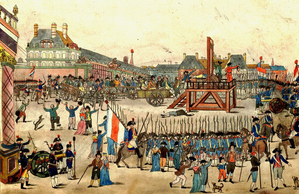 Francuzska revolucia a giltoina